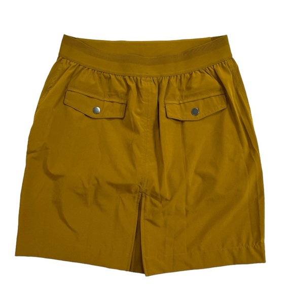 ATHLETA Vienna Cargo Skort size 6 in Brass Yellow - Picture 9 of 11